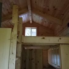 Tiny amish built wooden cabin on wheels - Image 3 Thumbnail