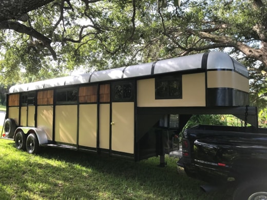 Repurposed horse trailer 