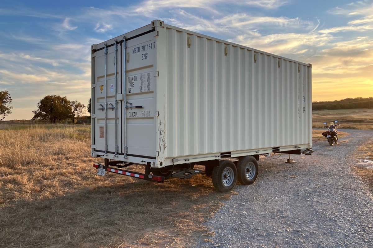 2021 Tiny House on Wheels 20ft Shipping Container custom - Image 1 Thumbnail