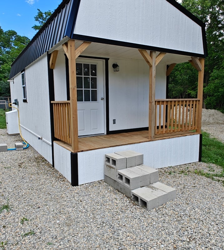 New Lofted Tiny Cabin (12'x28') - Image 1 Thumbnail