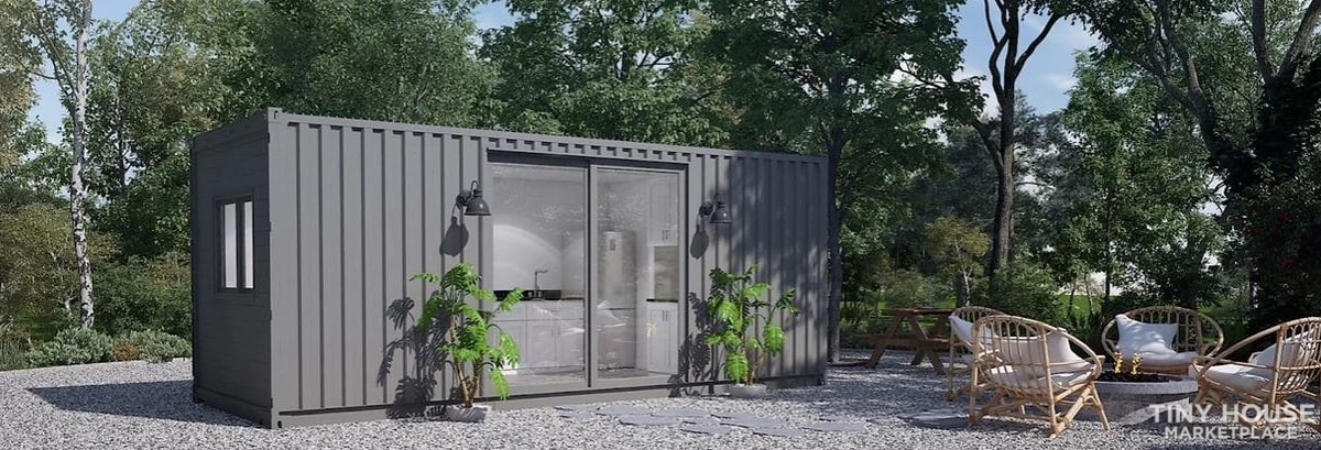 20ft Luxury Container Home - On Foundation or Trailer -We can deliver anywhere!  - Image 1 Thumbnail