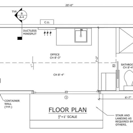 20ft Luxury Container Home - On Foundation or Trailer -We can deliver anywhere!  - Image 2 Thumbnail