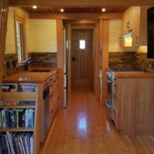 24' custom tiny home built by Spokane timber frame home builder - Image 3 Thumbnail
