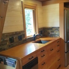 24' custom tiny home built by Spokane timber frame home builder - Image 5 Thumbnail