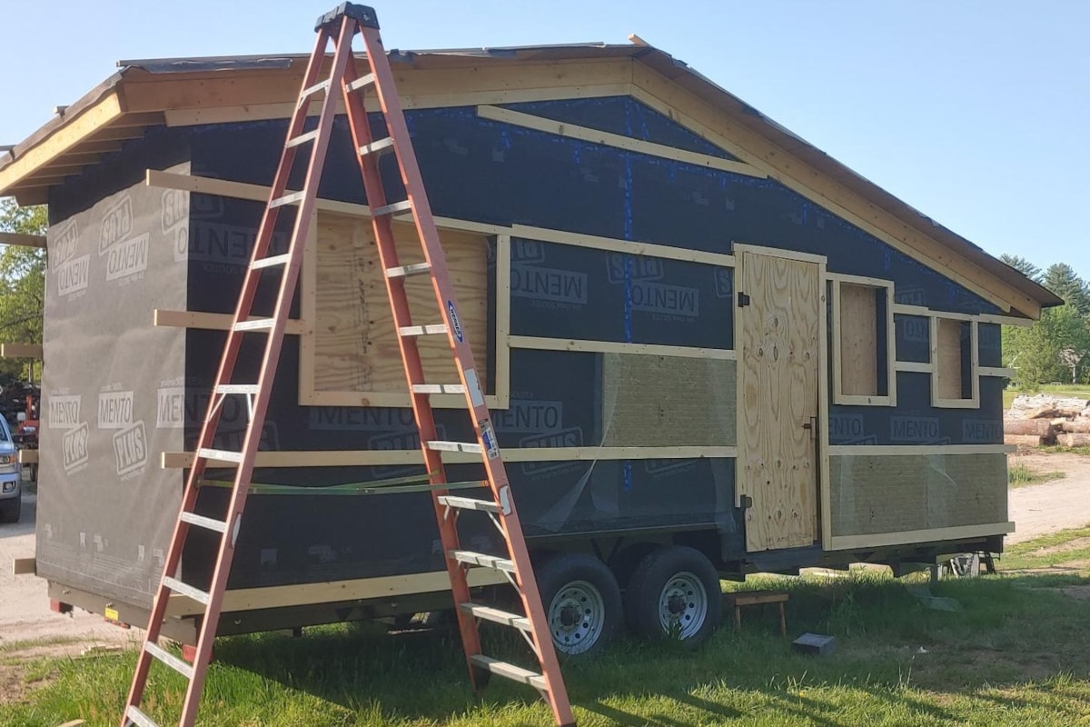 24' Engineered Tiny House Shell – Built on Purpose-Built 14k Trailer - Image 1 Thumbnail