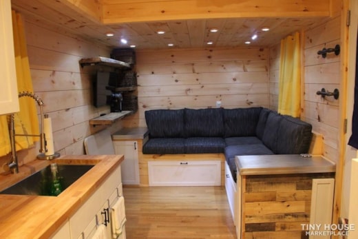 24' Live in Ready Tiny House On Wheels