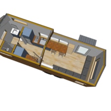 24' Tiny House on Wheels- under construction- includes design plans and support - Image 6 Thumbnail