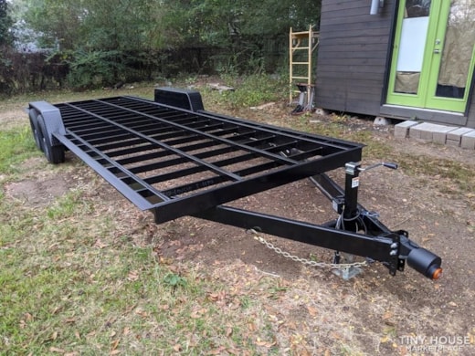 24' x 98" Official Tiny Home Builders Trailer with Drop Axles