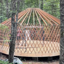 24' YURT-Complete Insulated Package –Platform Included - Image 3 Thumbnail