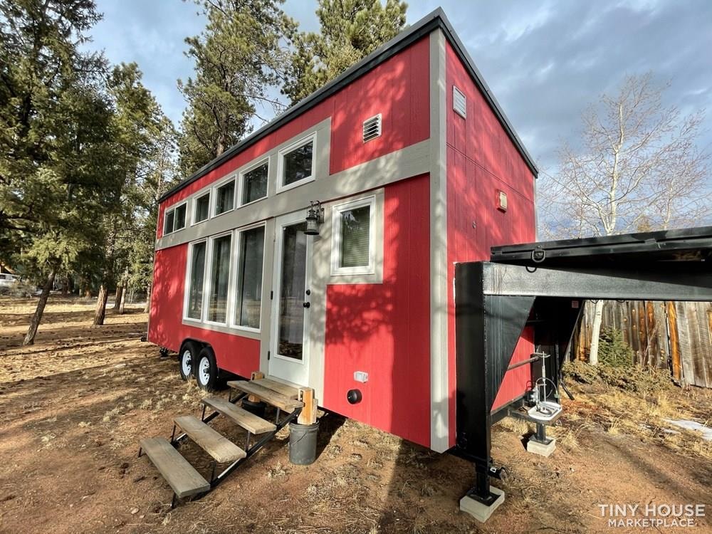 26' Gooseneck, NOAH Certified Tiny House on Wheels by Rocky Moutain Tiny Houses - Image 1 Thumbnail