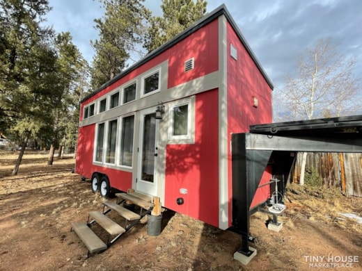 26' Gooseneck, NOAH Certified Tiny House on Wheels by Rocky Moutain Tiny Houses