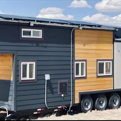 28x8ft New Tiny Home on Wheels Solar or Grid, 2 lofts Fully Loaded  - Image 2 Thumbnail