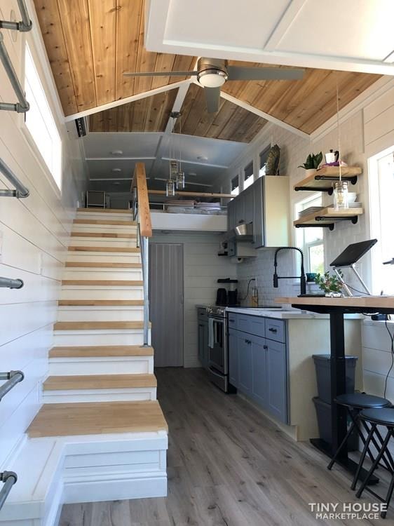 Tiny House for Sale - 30’ Modern Tiny w/ land to rent (Rare
