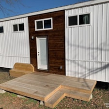 30ft Dual Loft Tiny House On Wheels - NOAH Stairs Porch Skirting - Image 4 Thumbnail