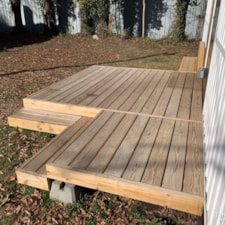 30ft Dual Loft Tiny House On Wheels - NOAH Stairs Porch Skirting - Image 5 Thumbnail