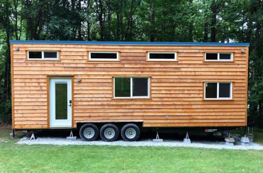 32 ft Tiny House with 2 Lofts, Flex Room + Walk-In Shower!