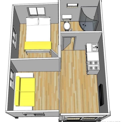 320 sqf 1 bedroom Tiny Home Foldable by HRH Consultants @$16,900 - Image 2 Thumbnail