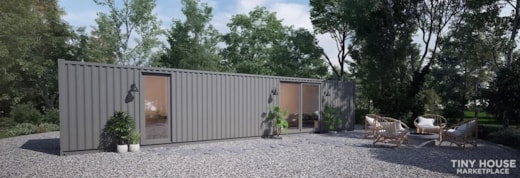 40ft Luxury Container Home - On Foundation or Trailer -We can deliver anywhere! 