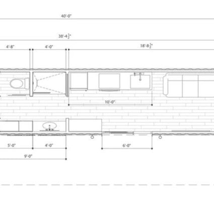 40ft Luxury Container Home - On Foundation or Trailer -We can deliver anywhere!  - Image 2 Thumbnail