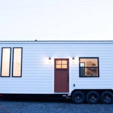40x10 Gooseneck tiny house on wheels with a large bathroom.  Custom made - Image 5 Thumbnail