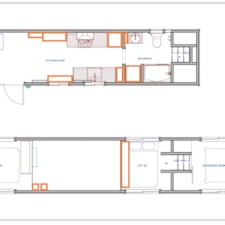 41 ft mint tiny house 2023 bright, clean and move in ready - Image 3 Thumbnail