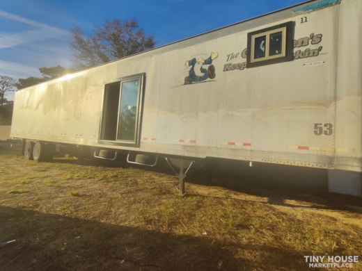 53' Dry Van tiny home