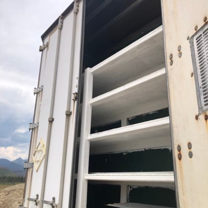 53'ft Converted Box Trailer Tiny Home 1Bed 1 Bath with Wood Stove, Travel Ready! - Image 2 Thumbnail