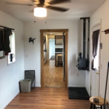 53'ft Converted Box Trailer Tiny Home 1Bed 1 Bath with Wood Stove, Travel Ready! - Image 3 Thumbnail