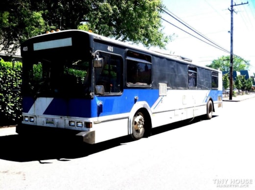 1982 40ft Gillig Phantom Conversion w Turbo Diesel engine,  Solar and Low miles