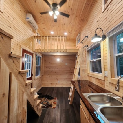 PRICE DROP! Very Spacious Dual Lofts! All-Pine 8.5Ft Wide x 24Ft Long Tiny Home! - Image 2 Thumbnail