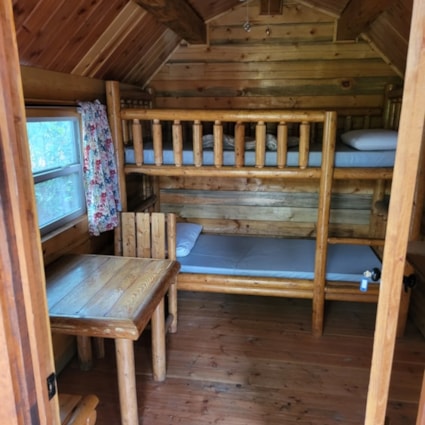 Amazing Wood Cabin with Bunks - Image 2 Thumbnail
