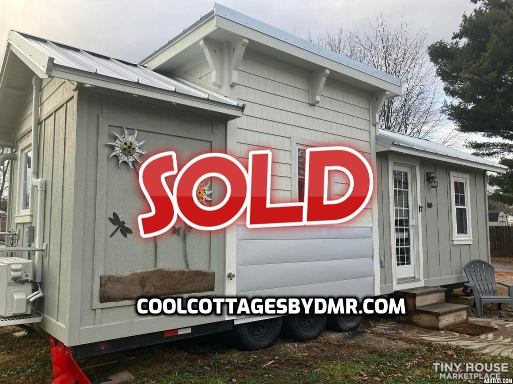 SOLD ! Artisan built premium 10' x 28' Deluxe Dragonfly Cottage NOAH Certified   - Image 1 Thumbnail