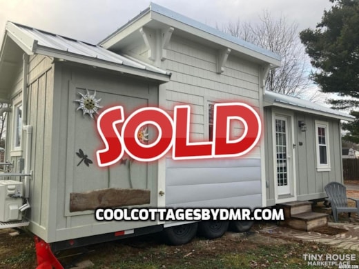 SOLD ! Artisan built premium 10' x 28' Deluxe Dragonfly Cottage NOAH Certified  