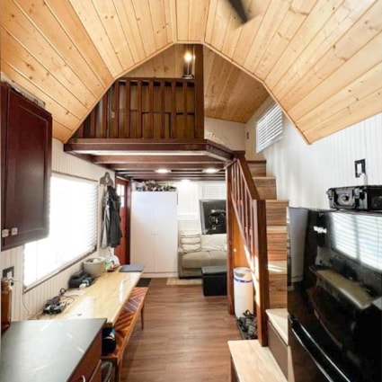 Beautiful 24ft Dual Loft Tiny House - Stairs, Full size stove, W/D, and more! - Image 2 Thumbnail