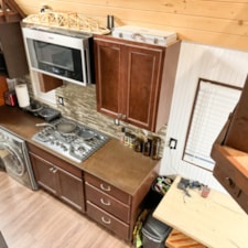 Beautiful 24ft Dual Loft Tiny House - Stairs, Full size stove, W/D, and more! - Image 4 Thumbnail