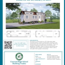 Beautiful 32' Tiny Home Built by Advanced High School Building Trades Class - Image 5 Thumbnail