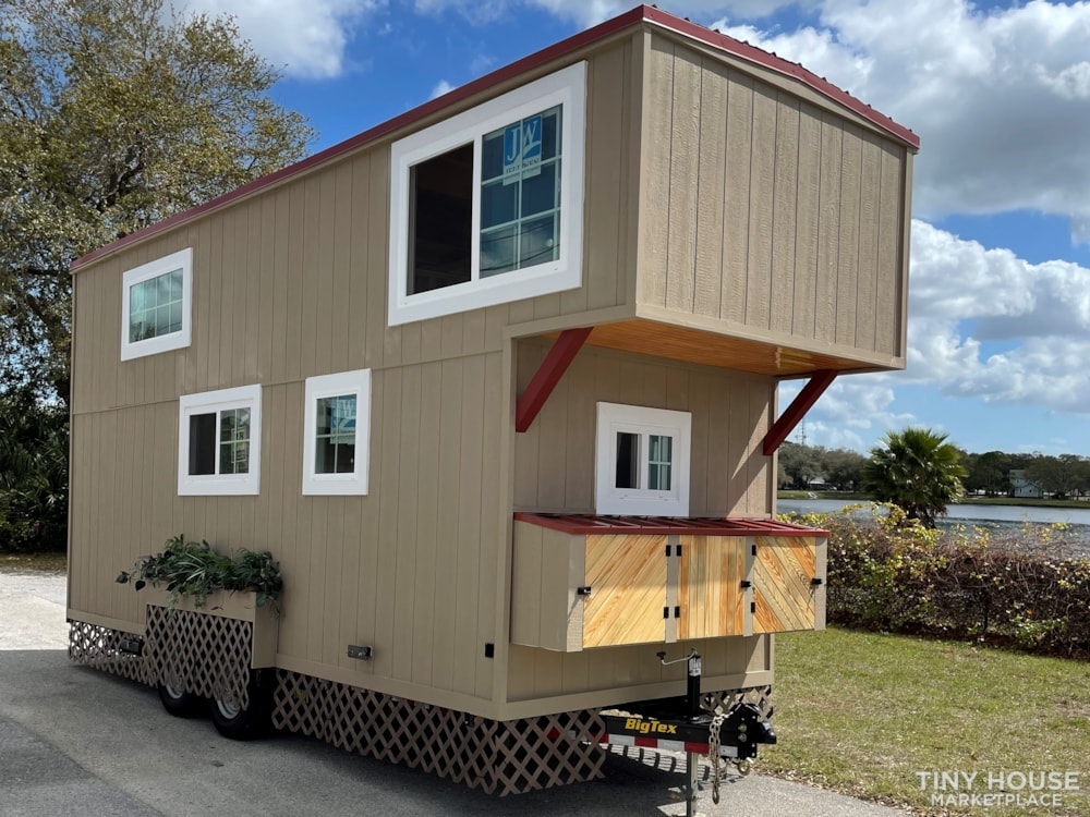 Beautiful Tiny Home Shell on Wheels For Sale “The Gypsy” - Image 1 Thumbnail