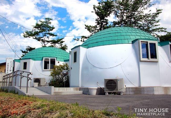 is selling a $15,000 tiny home 'dome' kit with two floors