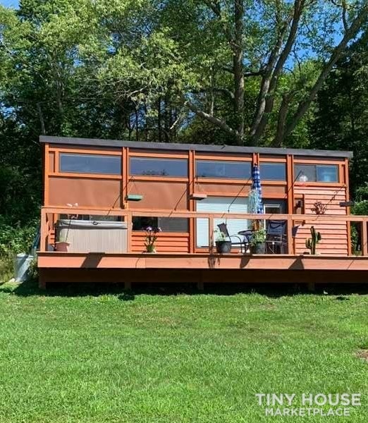 Beautiful Traveler XL Tiny Home For Sale - RVIA Cert on trailer - Must be Moved - Image 1 Thumbnail