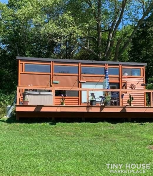 Beautiful Traveler XL Tiny Home For Sale - RVIA Cert on trailer - Must be Moved