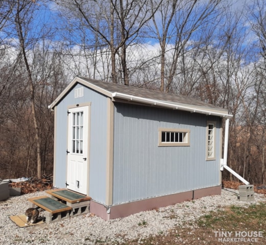 Beloved 8x12 Off-grid Shed Conversion