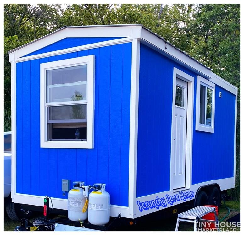 "Big Blue" 18'x8'x11.5' Tiny Home On Wheels (On/Off Grid) - Image 1 Thumbnail