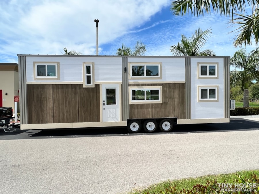 Brand New 36ft Tiny Home on Wheels With Main Floor Bedroom (Ready for Delivery) - Image 1 Thumbnail