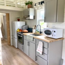 Bright and Airy 28x8 Tiny Home-Acony Bell Tiny Home Community - Image 4 Thumbnail