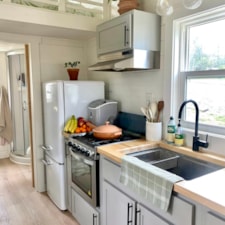 Bright and Airy 28x8 Tiny Home-Acony Bell Tiny Home Community - Image 6 Thumbnail