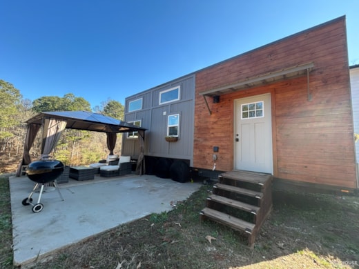 CharmingTiny Home with Included Comforts + Storage and Certified Quality