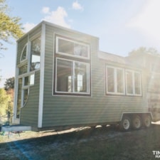 Contemporary Rustic Tiny House on Wheels built out of Recycled Materials. - Image 5 Thumbnail