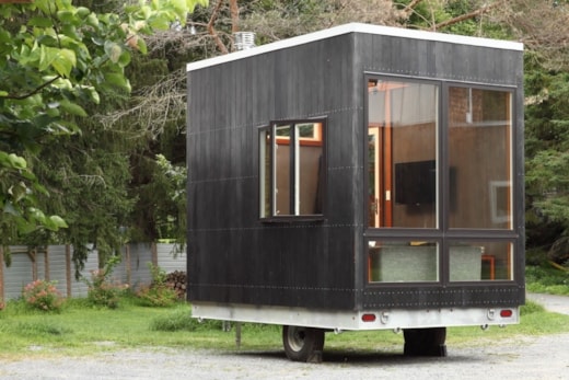 Cubist Engineering Adirondack Tiny House Mobile Office Hidden Bed Titled
