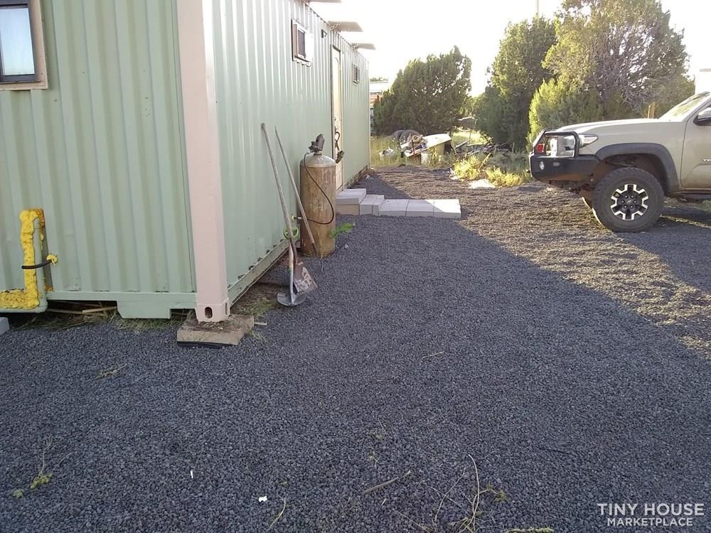 Custom 8x40 converted shipping container Tiny Home/Cabin (320 - Image 1 Thumbnail