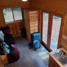 Custom wood paneled tiny house on trailer - Image 5 Thumbnail